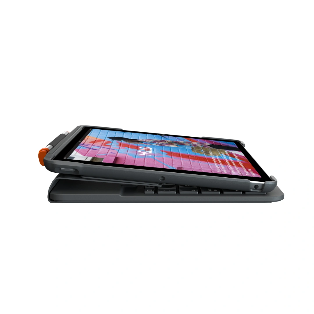 LOGITECH, Slim Folio iPad 7th+8th gen Graphite FR