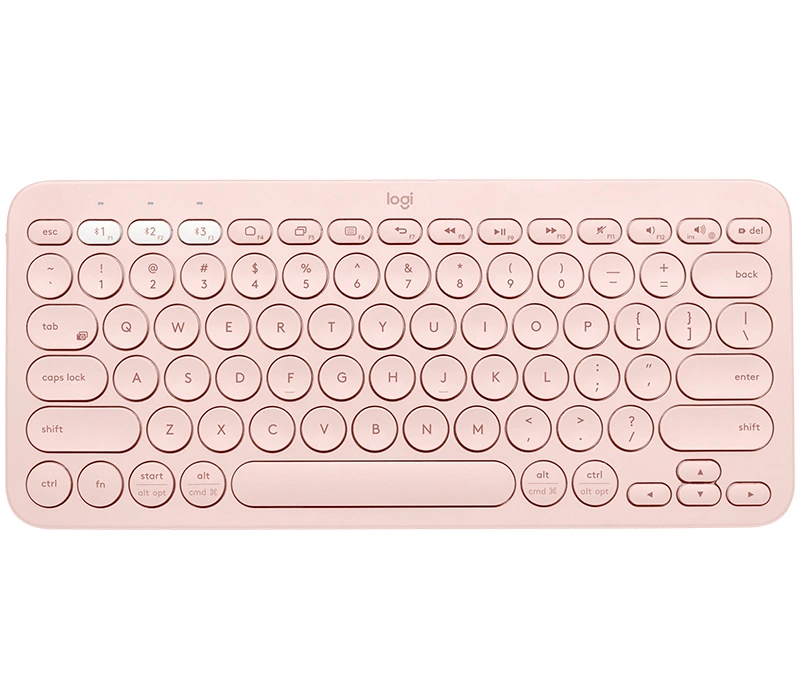 Logitech Bluetooth Keyboard K380, US (920-009867) růžová