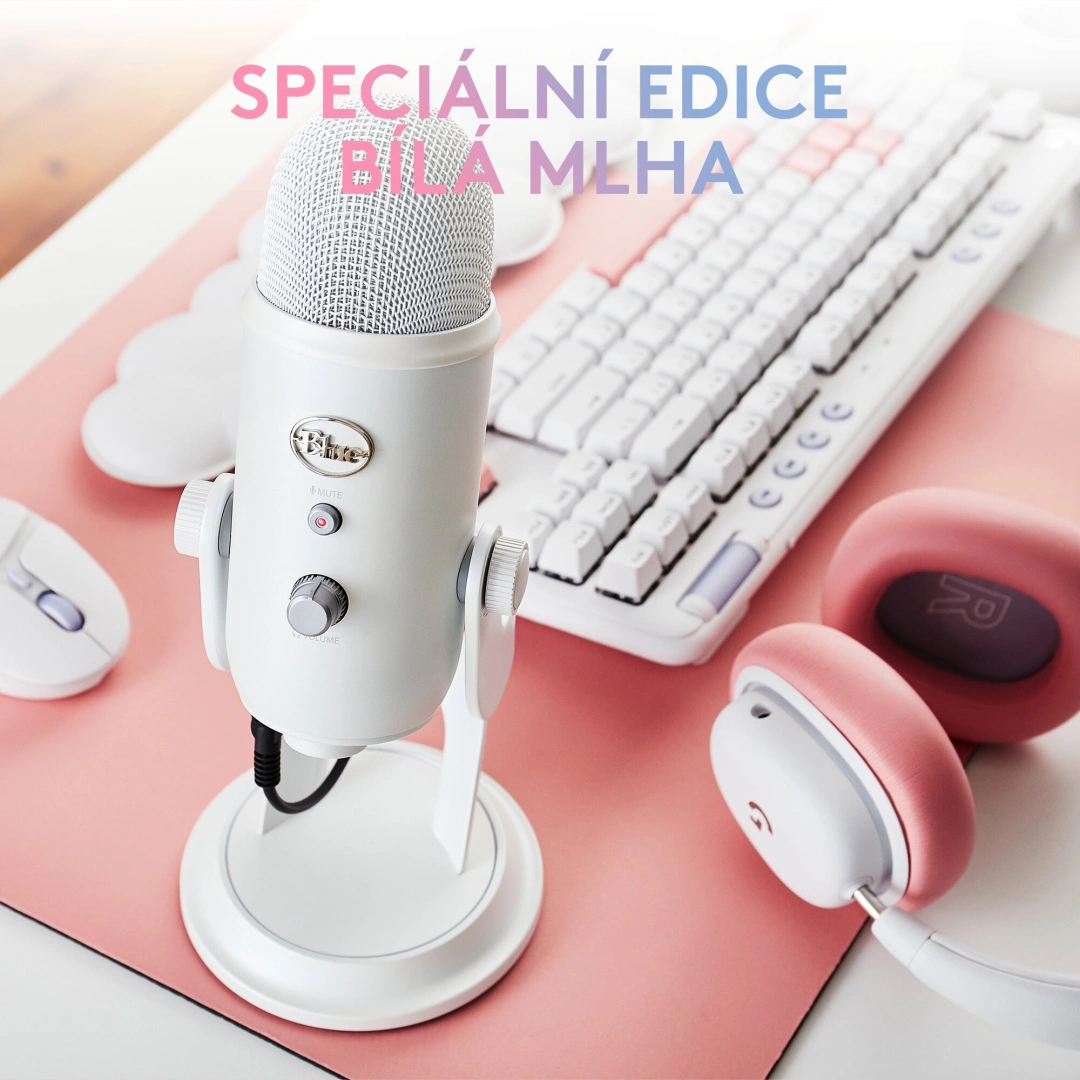 Blue Yeti Aurora Collection, bílý