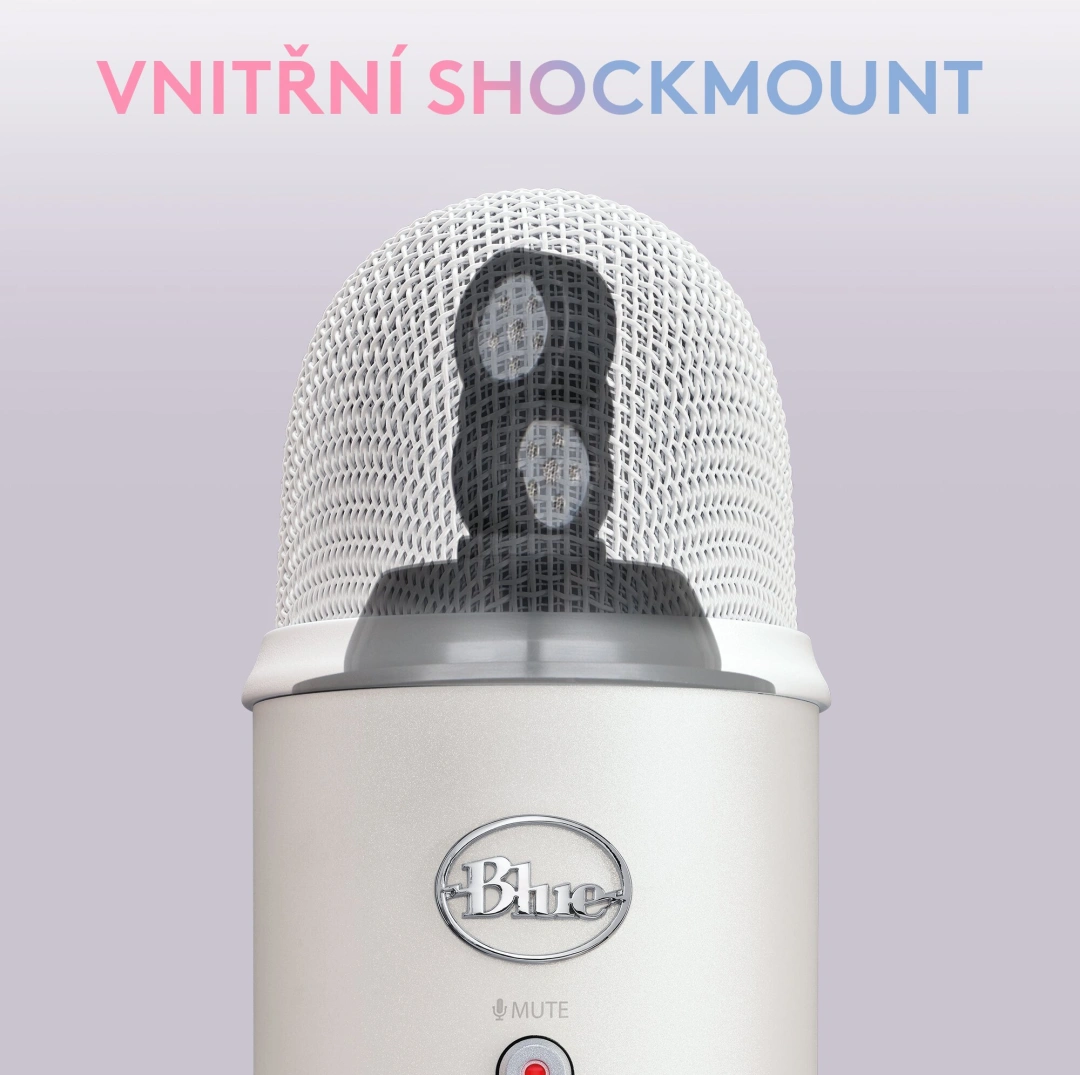 Blue Yeti Aurora Collection, bílý