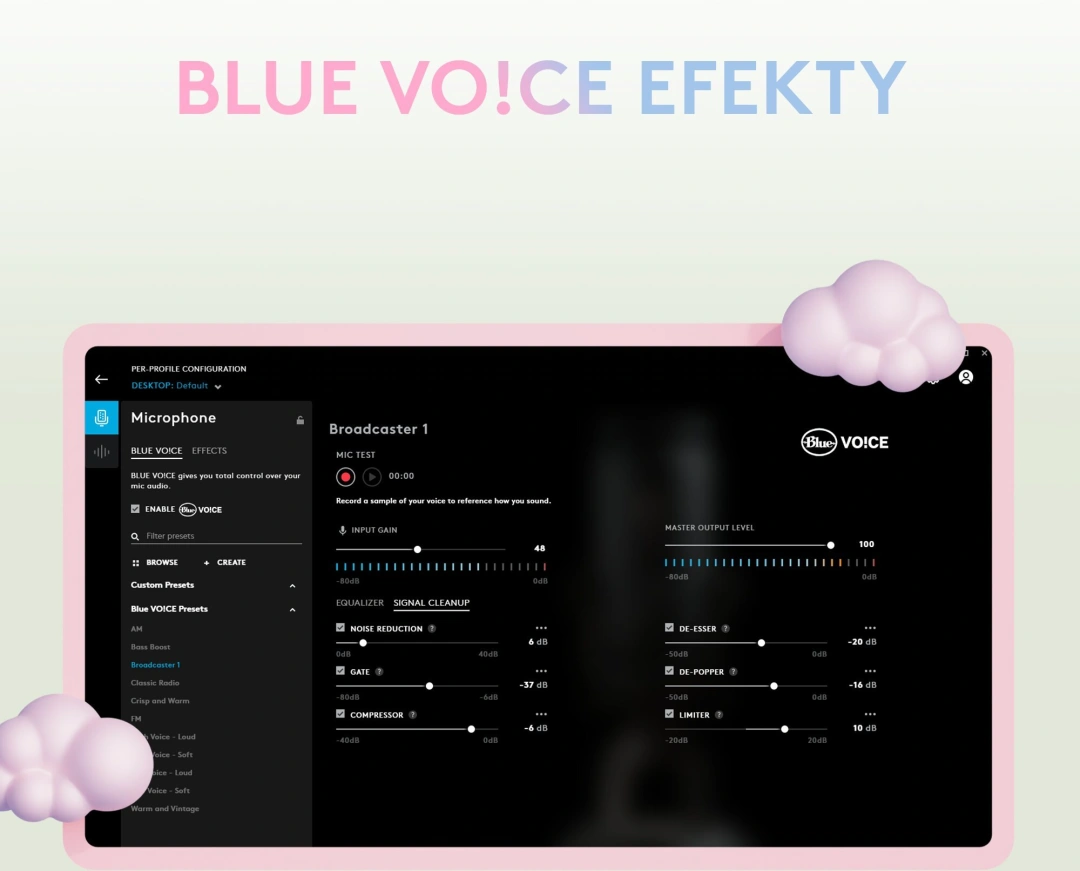 Blue Yeti Aurora Collection, bílý