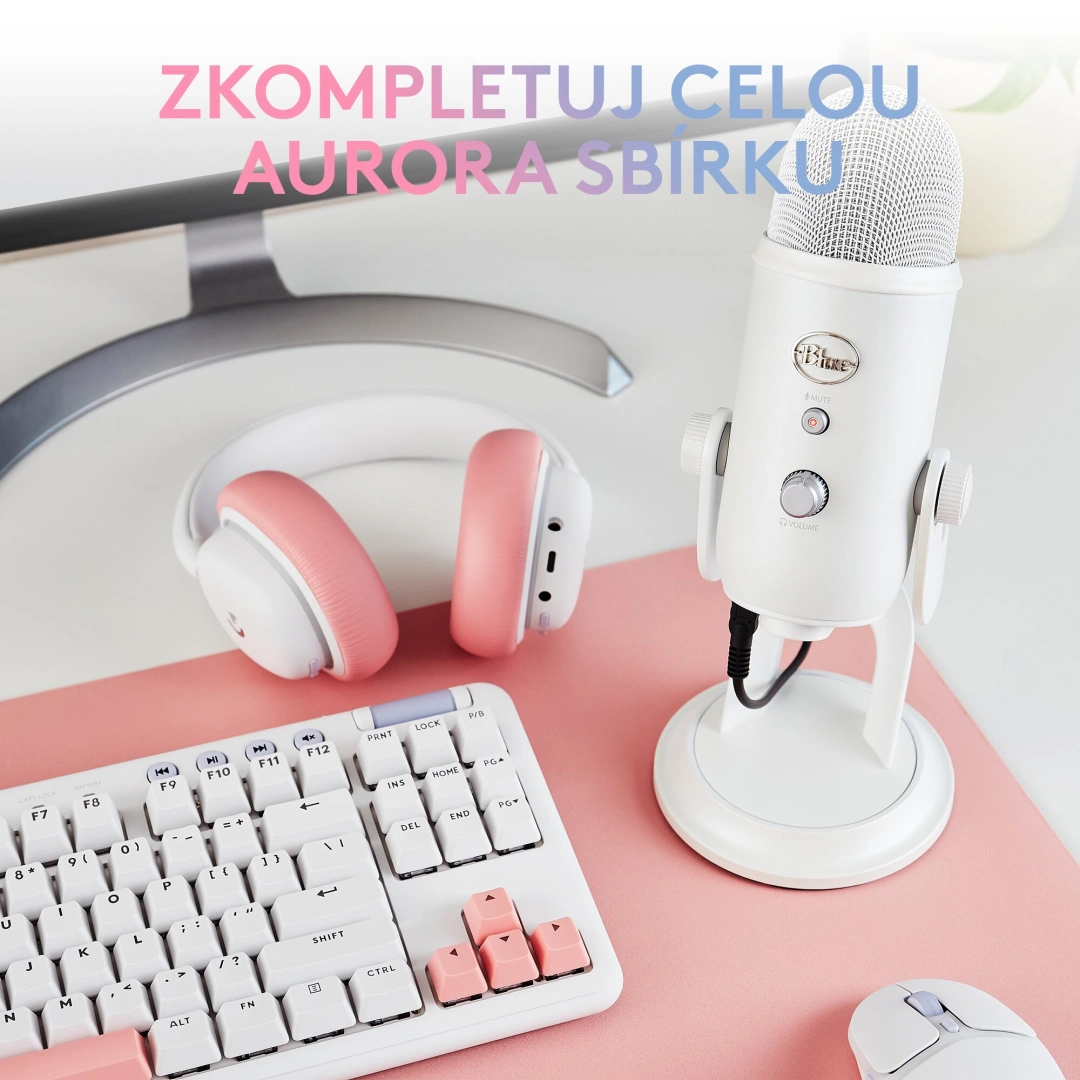 Blue Yeti Aurora Collection, bílý