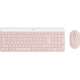 Logitech MK470 Slim Wireless Combo, US, pink