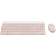 Logitech MK470 Slim Wireless Combo, US, pink