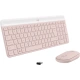 Logitech MK470 Slim Wireless Combo, US, pink