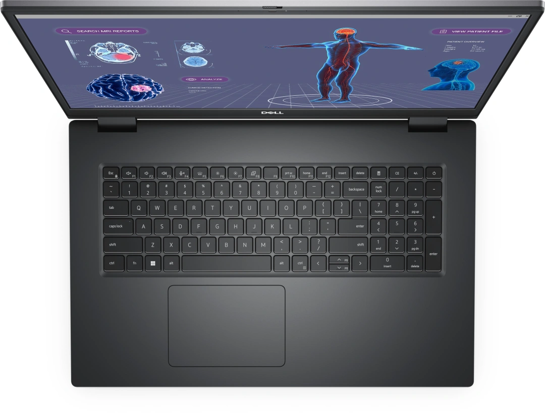 Dell Precision 17 (7780), šedá (8HF1G)