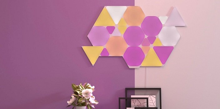 Nanoleaf Shapes Triangles Starter Kit 9 Pack - obrázek č. 1